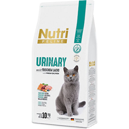 Urinary Somon Etli 10KG Nutri Feline Kedi Maması