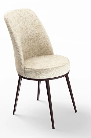 Rovena Leona Barok 80x132 Açılabilir Mdf Mutfak Masası Takımı 6 Adet Sandalye