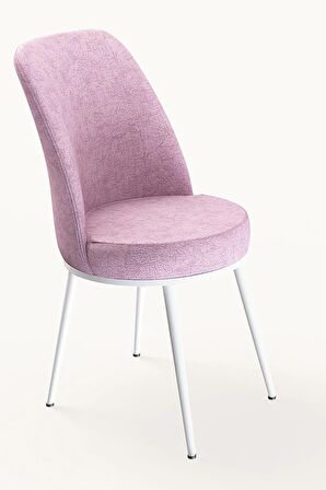 Rovena Leona Beyaz Mermer 80x132 Açılabilir Mdf Mutfak Masası Takımı 4 Adet Sandalye