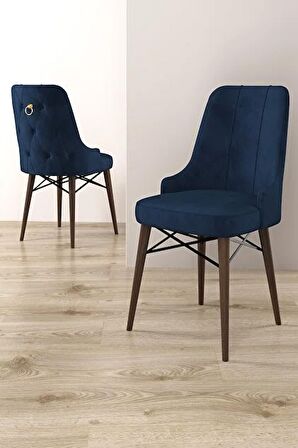 Rovena Mona Meşe 80x132 Açılabilir Mdf Mutfak Masası Takımı 4 Adet Sandalye