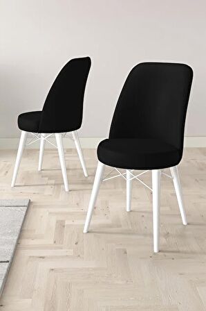 Rovena Kaf Beyaz Mermer 80x132 Açılabilir Suntalam Mutfak Masası Takımı 6 Adet Sandalye