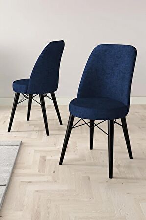 Rovena Kaf Siyah Mermer 80x132 Açılabilir Suntalam Mutfak Masası Takımı 6 Adet Sandalye