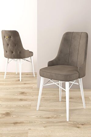 Rovena Alaska Beyaz 80x132 Açılabilir Suntalam Mutfak Masası Takımı 4 Adet Sandalye+1 Bench