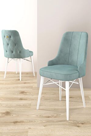 Rovena Alaska Beyaz 80x132 Açılabilir Suntalam Mutfak Masası Takımı 4 Adet Sandalye+1 Bench