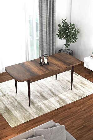 Rovena Alaska Barok 80x132 Açılabilir Suntalam Mutfak Masası Takımı 4 Adet Sandalye