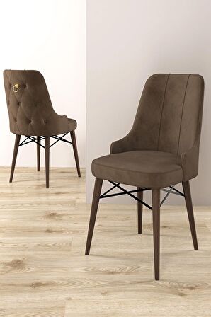 Rovena Alaska Barok 80x132 Açılabilir Suntalam Mutfak Masası Takımı 6 Adet Sandalye