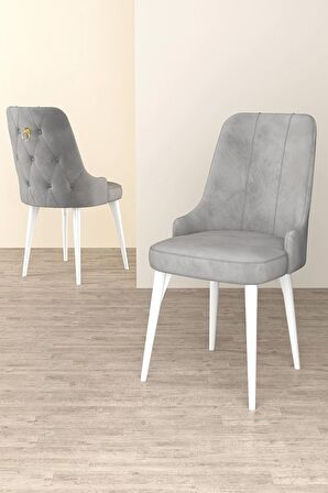 Rovena Mateo Beyaz 80x132 Açılabilir Suntalam Mutfak Masası Takımı 4 Adet Sandalye+1 Bench