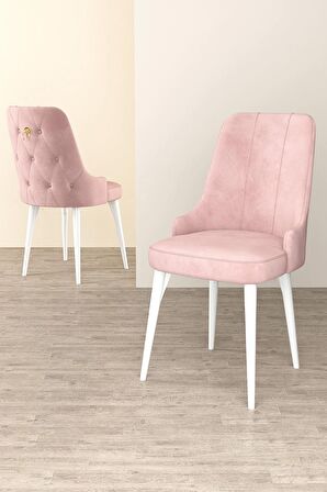 Rovena Mateo Beyaz Mermer 80x132 Açılabilir Suntalam Mutfak Masası Takımı 4 Adet Sandalye+1 Bench