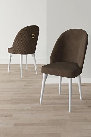 Rovena Modica Beyaz Mermer 80x132 Açılabilir Suntalam Mutfak Masası Takımı 6 Adet Sandalye