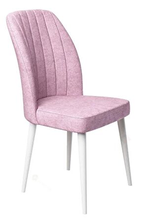 Rovena Zayn Beyaz 80x132 Açılabilir Suntalam Mutfak Masası Takımı 6 Adet Sandalye