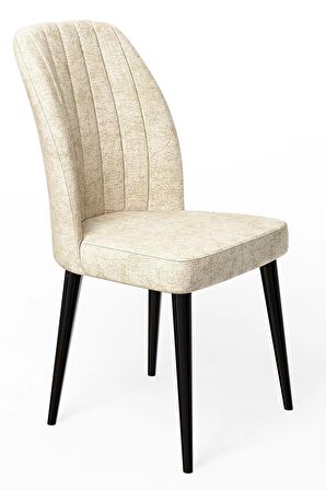 Rovena Zayn Siyah Mermer 80x132 Açılabilir Suntalam Mutfak Masası Takımı 4 Adet Sandalye + 1 Bench