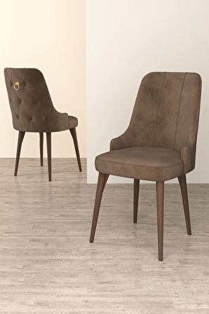 Rovena Alya Barok 80x132 Açılabilir Mdf Mutfak Masası Takımı 4 Adet Sandalye