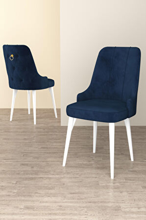 Rovena Alya Barok 80x132 Açılabilir Mdf Mutfak Masası Takımı 4 Adet Sandalye