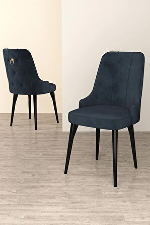 Rovena Alya Barok 80x132 Açılabilir Mdf Mutfak Masası Takımı 4 Adet Sandalye