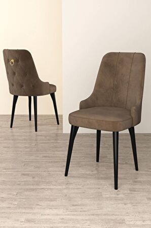 Rovena Alya Barok 80x132 Açılabilir Mdf Mutfak Masası Takımı 4 Adet Sandalye