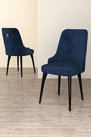 Rovena Alya Barok 80x132 Açılabilir Mdf Mutfak Masası Takımı 4 Adet Sandalye