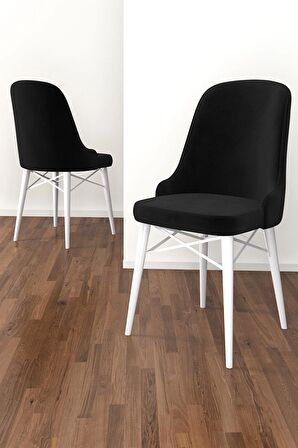 Rovena Vals Beyaz 80x132 Açılabilir Mdf Mutfak Masası Takımı 4 Adet Sandalye