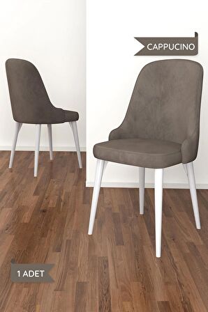 Rovena Armin Beyaz 80x132 Açılabilir Mdf Mutfak Masası Takımı 6 Adet Sandalye