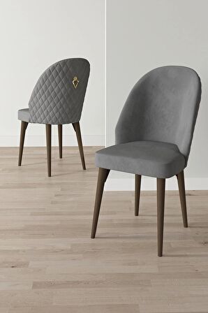 Rovena Arjeta Barok 80x132 Açılabilir Mdf Mutfak Masası Takımı 6 Adet Sandalye