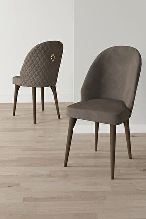 Rovena Arjeta Barok 80x132 Açılabilir Mdf Mutfak Masası Takımı 6 Adet Sandalye