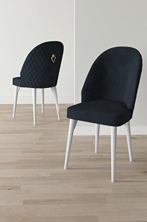 Rovena Arjeta Beyaz Mermer 80x132 Açılabilir Mdf Mutfak Masası Takımı 6 Adet Sandalye