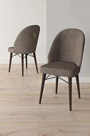 Rovena Marsilya Meşe 80x132 Açılabilir Mdf Mutfak Masası Takımı 6 Adet Sandalye