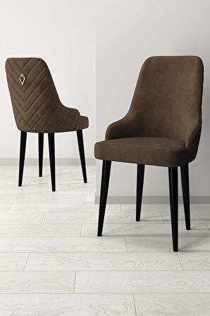 Rovena Eylül Siyah Mermer 80x132 Açılabilir Mdf Mutfak Masası Takımı 4 Adet Sandalye