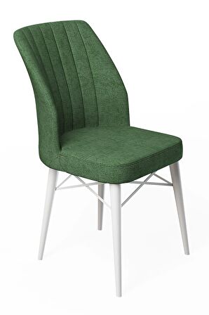 Rovena Arel Beyaz Mermer 80x132 Açılabilir Mdf Mutfak Masası Takımı 4 Adet Sandalye + 1 Bench