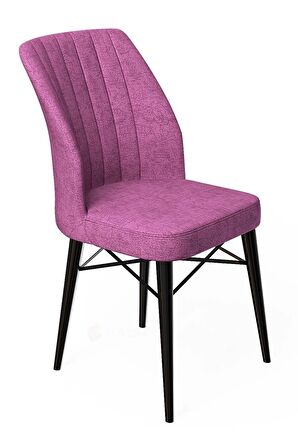 Rovena Arel Siyah Mermer 80x132 Açılabilir Mdf Mutfak Masası Takımı 4 Adet Sandalye