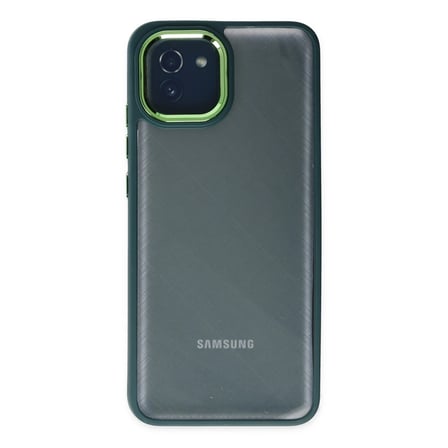 Samsung Galaxy A03 Kılıf Dora Kapak - Haki Yeşil