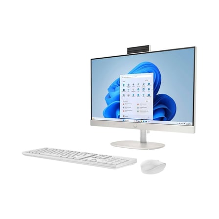 HP 24 CR2011NT Intel Core Ultra 7 255U 32GB Ram 2TB SSD 23.8 Inç Fhd Windows 11 Pro Beyaz All In One Pc D2VC1EA S7 Snertech
