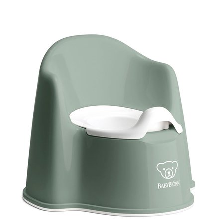 BabyBjörn Eğitici Koltuk Oturak & Safe Step Banyo Basamağı Deep Green