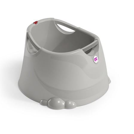 OKBaby Bebek Banyo Seti Opla Küvet + Hippo Duş Şapkası A.Gri