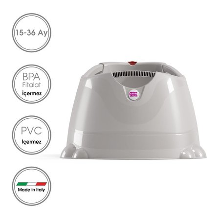 OKBaby Bebek Banyo Seti Opla Küvet + Hippo Duş Şapkası A.Gri