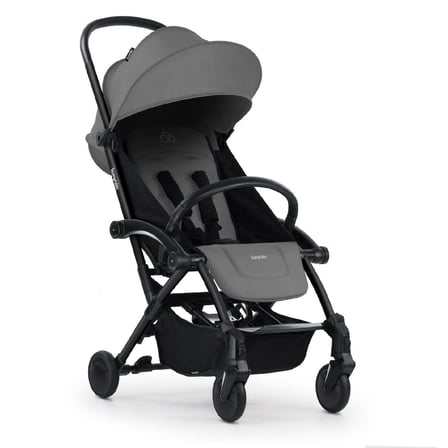 Bumprider Connect³ Bebek Arabası ve Portbebe Seti – Black & Grey | Yan Bakım Çantası Hediyeli