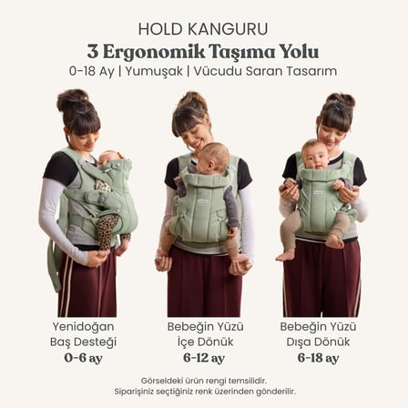 BabyBjörn 2’li Set Begin Ana Kucağı & Kanguru Hold Mesh Cream