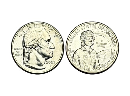 Amerika 2022 Yılı Hatıra Dr. Sally Ride Quarter Dolar