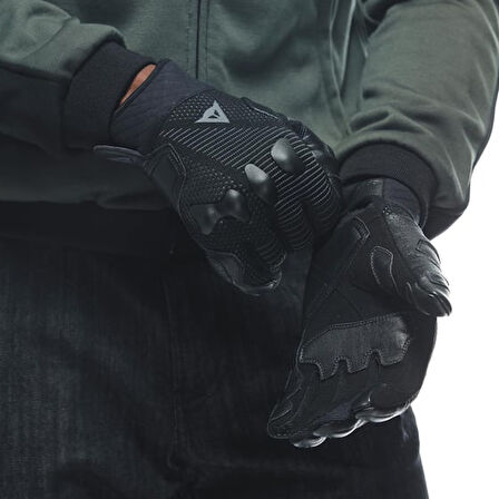 Dainese Unruly Black Anthracite Tekstil Eldiven SİYAH