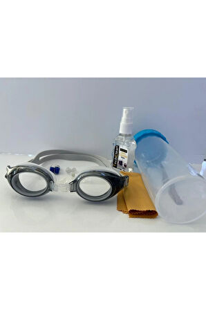 Numaralı Yapılabilir Yüzücü Gözlüğü Su Geçirmez & Ayarlanabilir Kayış