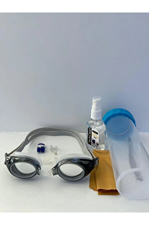 Numaralı Yapılabilir Yüzücü Gözlüğü Su Geçirmez & Ayarlanabilir Kayış