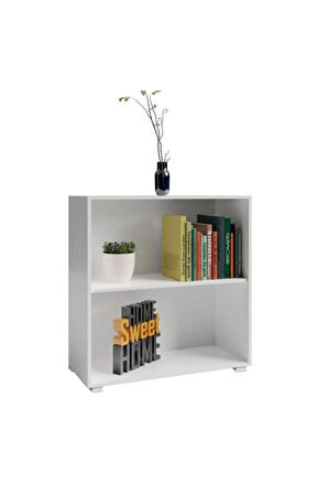 Dila Kitaplık 80 cm Beyaz