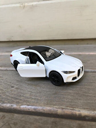 Welly Bmw M4 1/36 Ölçek Diecast Metal Araba Model Araba Oyunca Araba 12 Cm 