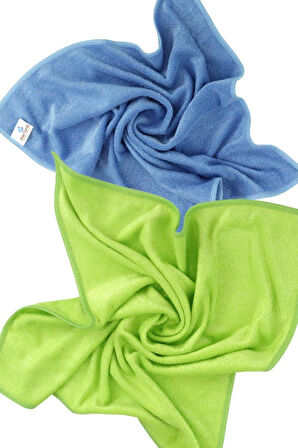 Technow Universal Parlak Doku 2li Mikrofiber 40x40cm Temizlik Bezi 