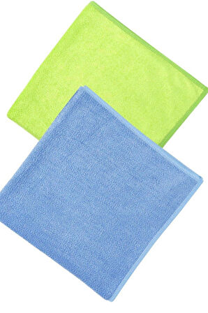 Technow Universal Parlak Doku 2li Mikrofiber 40x40cm Temizlik Bezi 