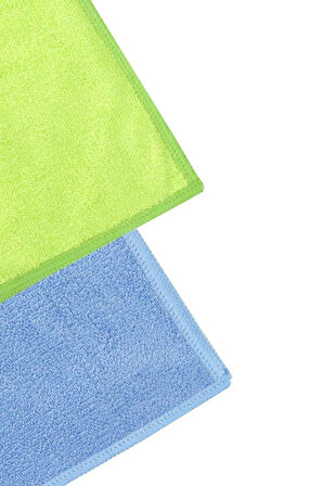 Technow Universal Parlak Doku 2li Mikrofiber 40x40cm Temizlik Bezi 