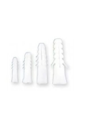 Plastik Duvar Dübeli Beyaz Q 7  25 Adet