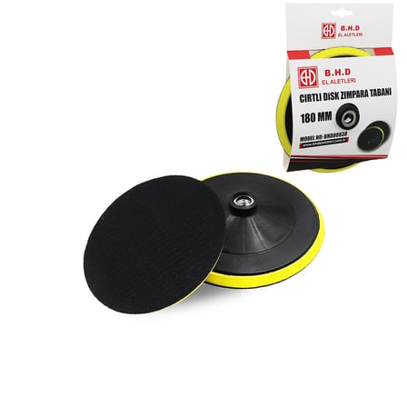 7 inç (180 mm) Cırtlı Disk Zımpara Tabanı