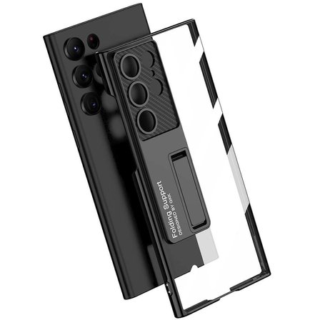 Gpack Samsung Galaxy S24 Ultra Kılıf Kamera Korumalı Lego Standlı Kapak