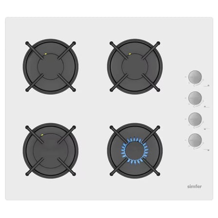 Simfer 0+9 Fonksiyon Airfry Beyaz 3'lü Ankastre Set (8216 Fırın + 3507 Ocak + 8707 Davlumbaz)