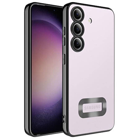 Gpack Samsung Galaxy S24 Plus Kılıf Logo Gösteren Kamera Korumalı Silikon